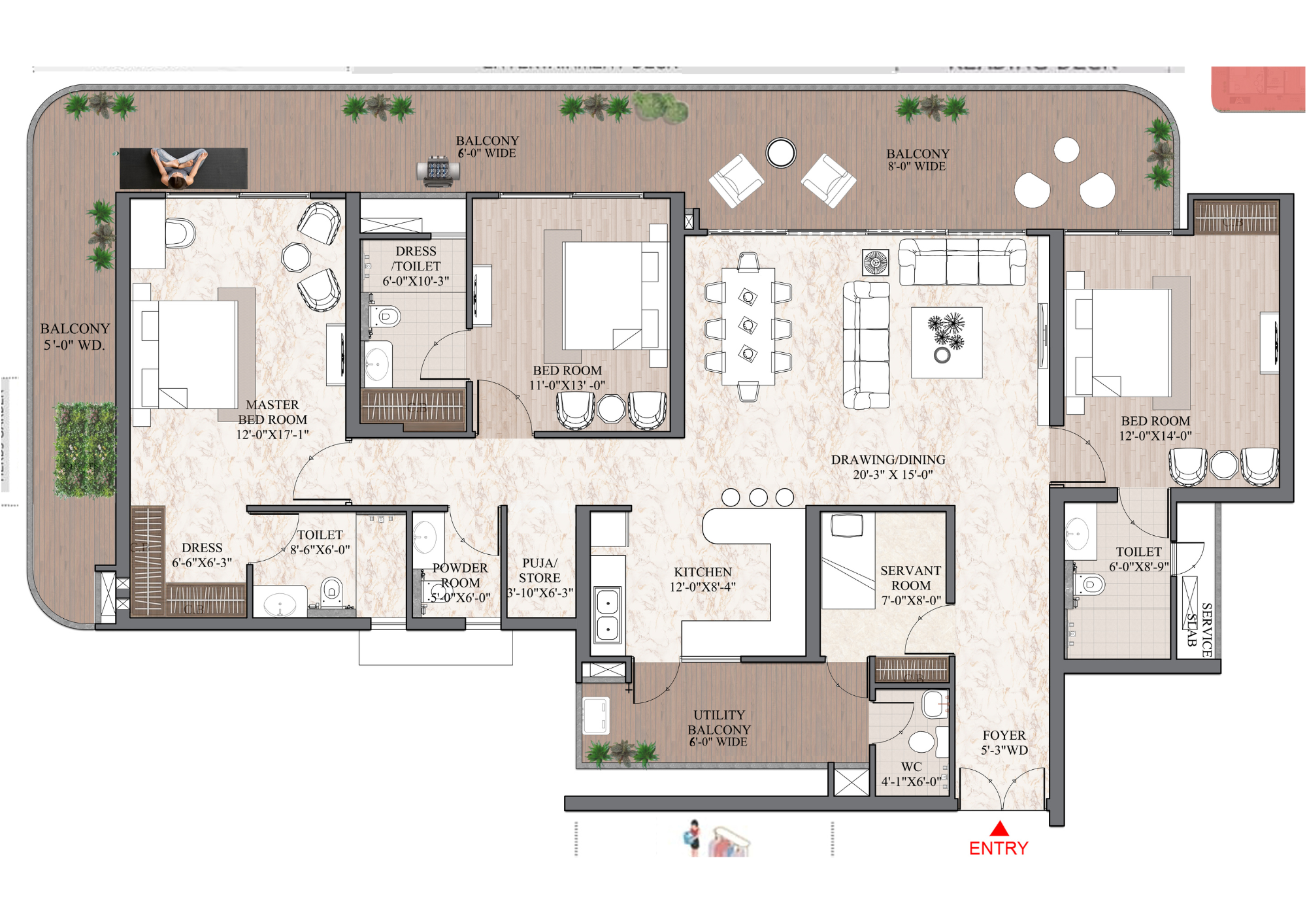 Floor Plan B